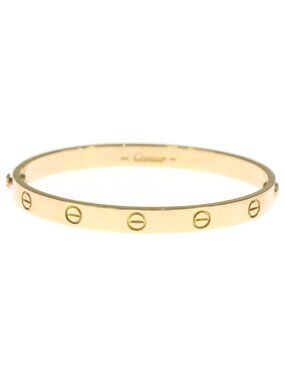 Cartier Love Bracelet Bangle Yellow Gold